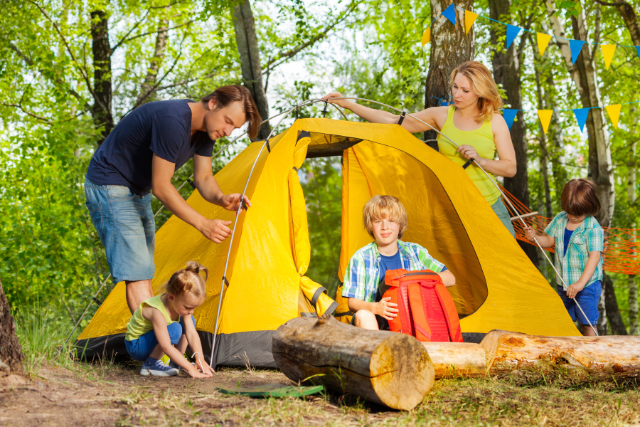 famille en camping corse bord de mer 4 etoiles